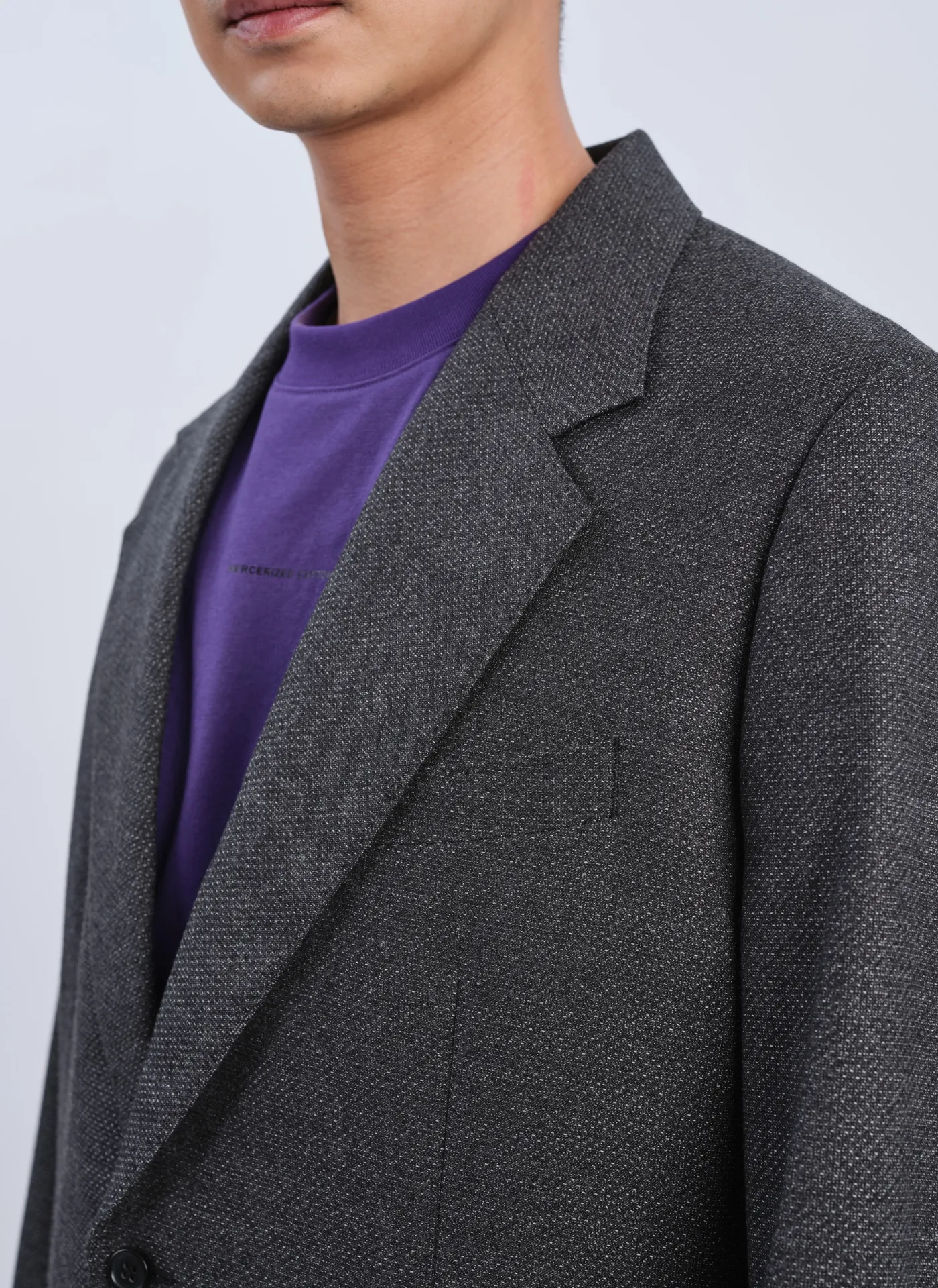 Marzotto Wool Full Constructed Single Breasted Suit Blazer sold by INITIAL Fashion product image thumbnail 5