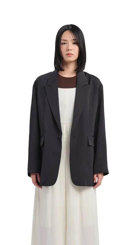 Loose fit Blazer sold by INITIAL Fashion
