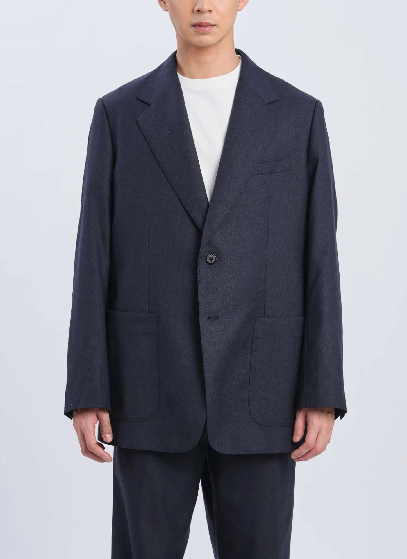 Cordura Combat Wool Full Constructed Single Breasted Suit Blazer sold by INITIAL Fashion product image thumbnail 2