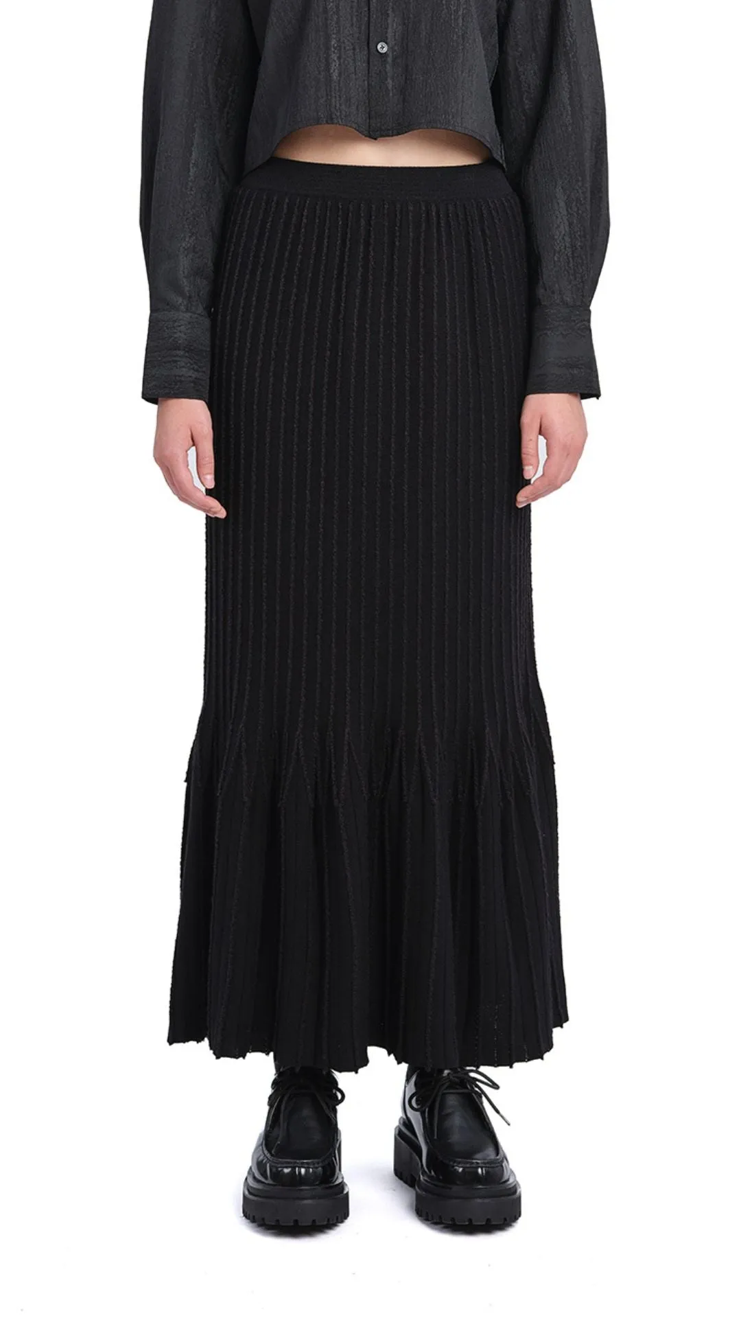 Knitted Fishtail Skirt sold by INITIAL Fashion