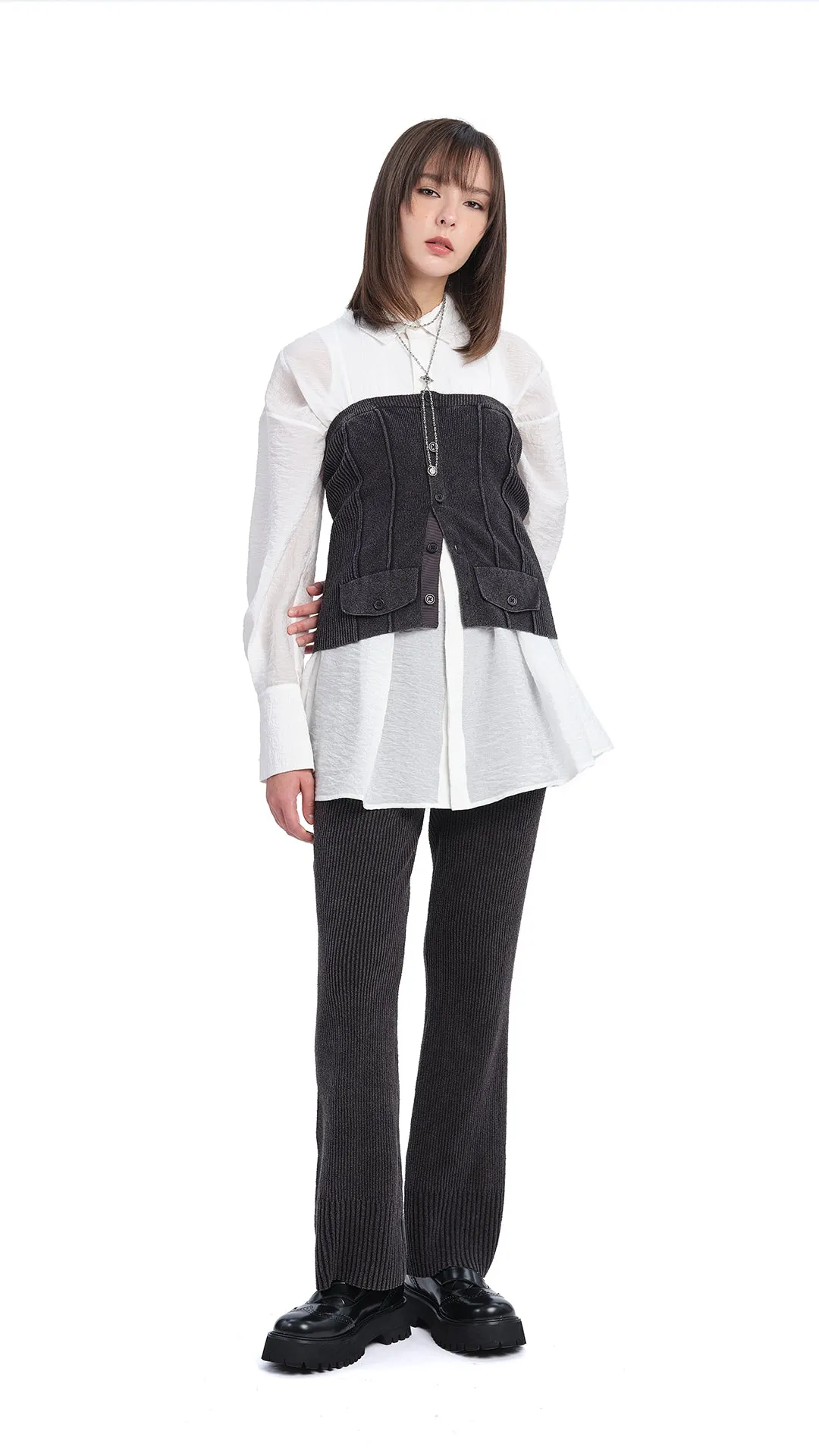 Soil Knit Yoga Pants sold by INITIAL Fashion product image thumbnail 4