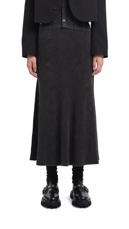 Soil Knit Fish Tail Skirt sold by INITIAL Fashion