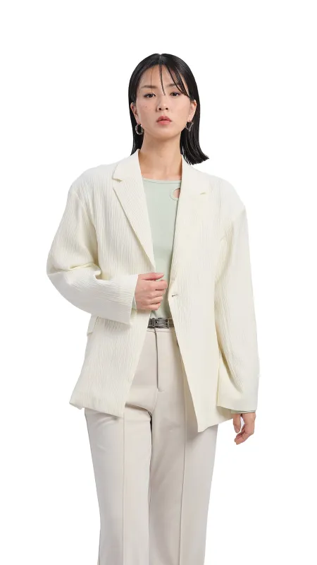 Single Breasted Slim Cut Blazer sold by INITIAL Fashion