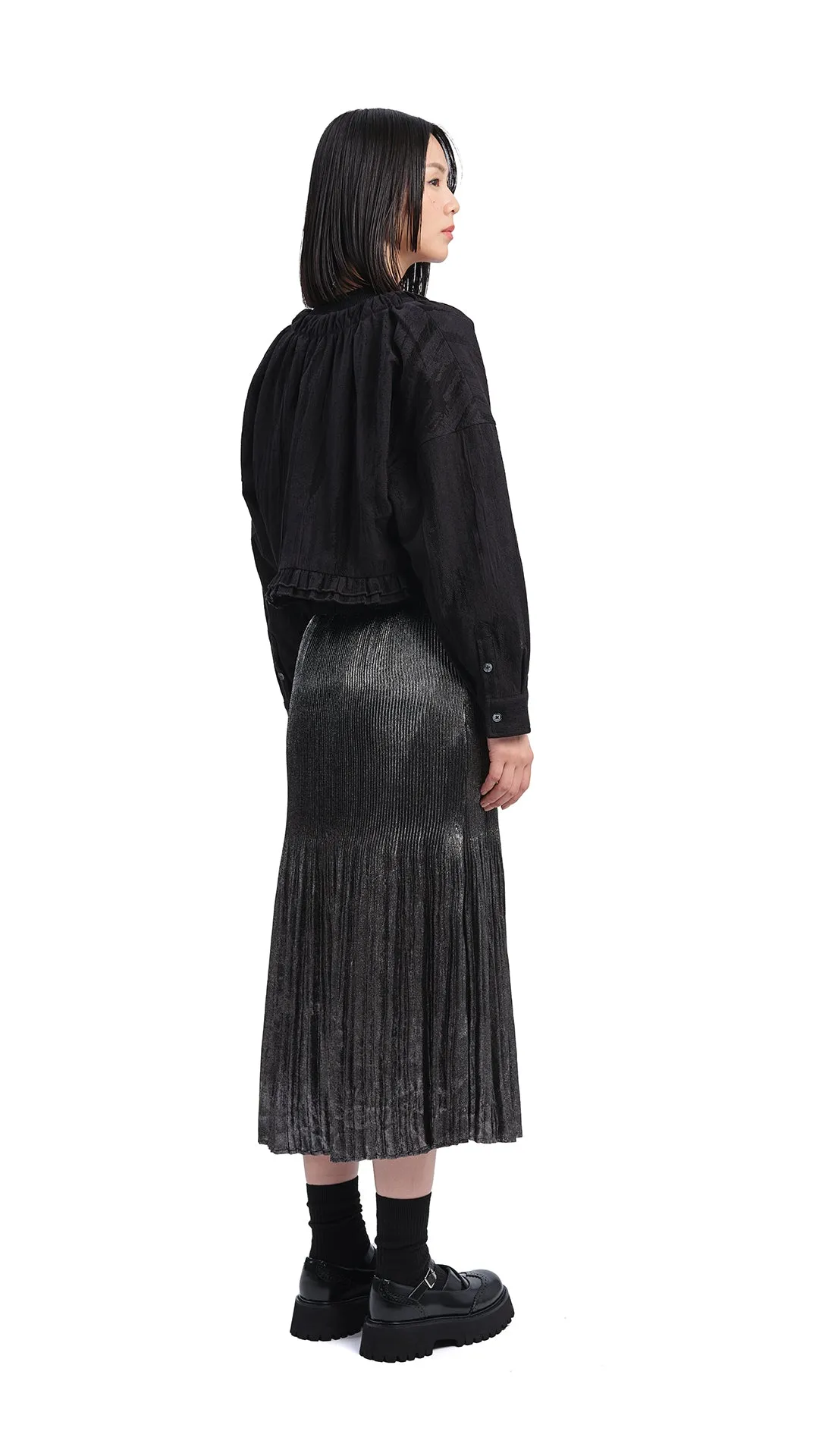 Cropped Ruffles Jacket sold by INITIAL Fashion product image thumbnail 3