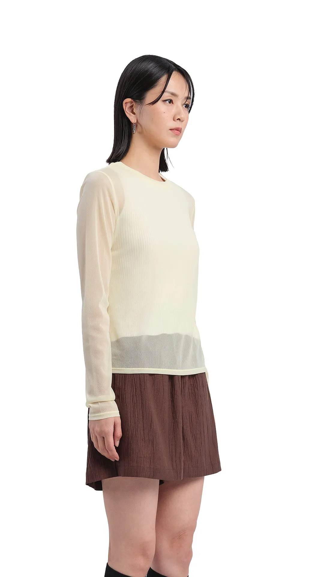 Creased Shorts sold by INITIAL Fashion product image thumbnail 3