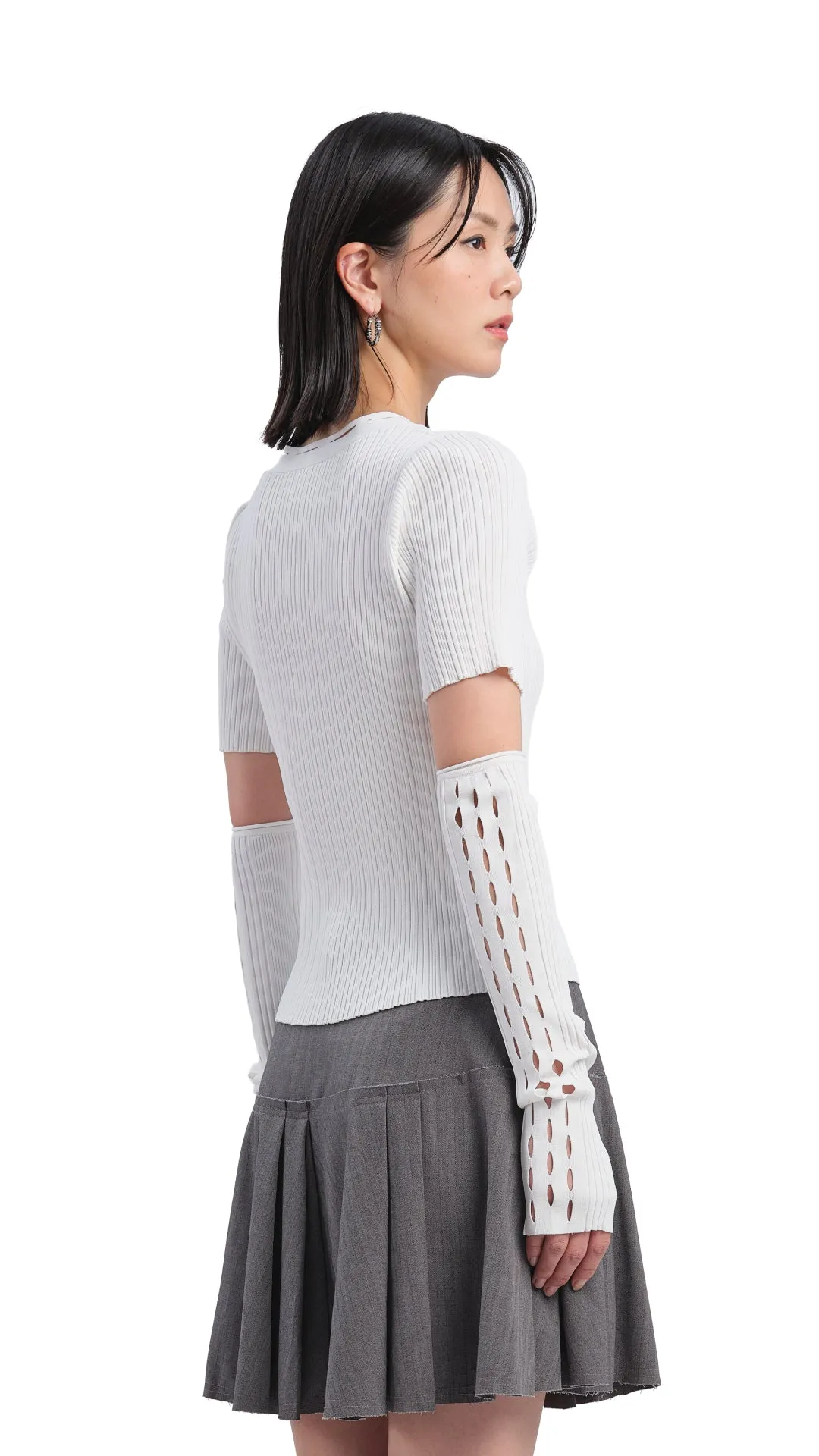 Sweater With Detachable Hand Warmer sold by INITIAL Fashion product image thumbnail 2