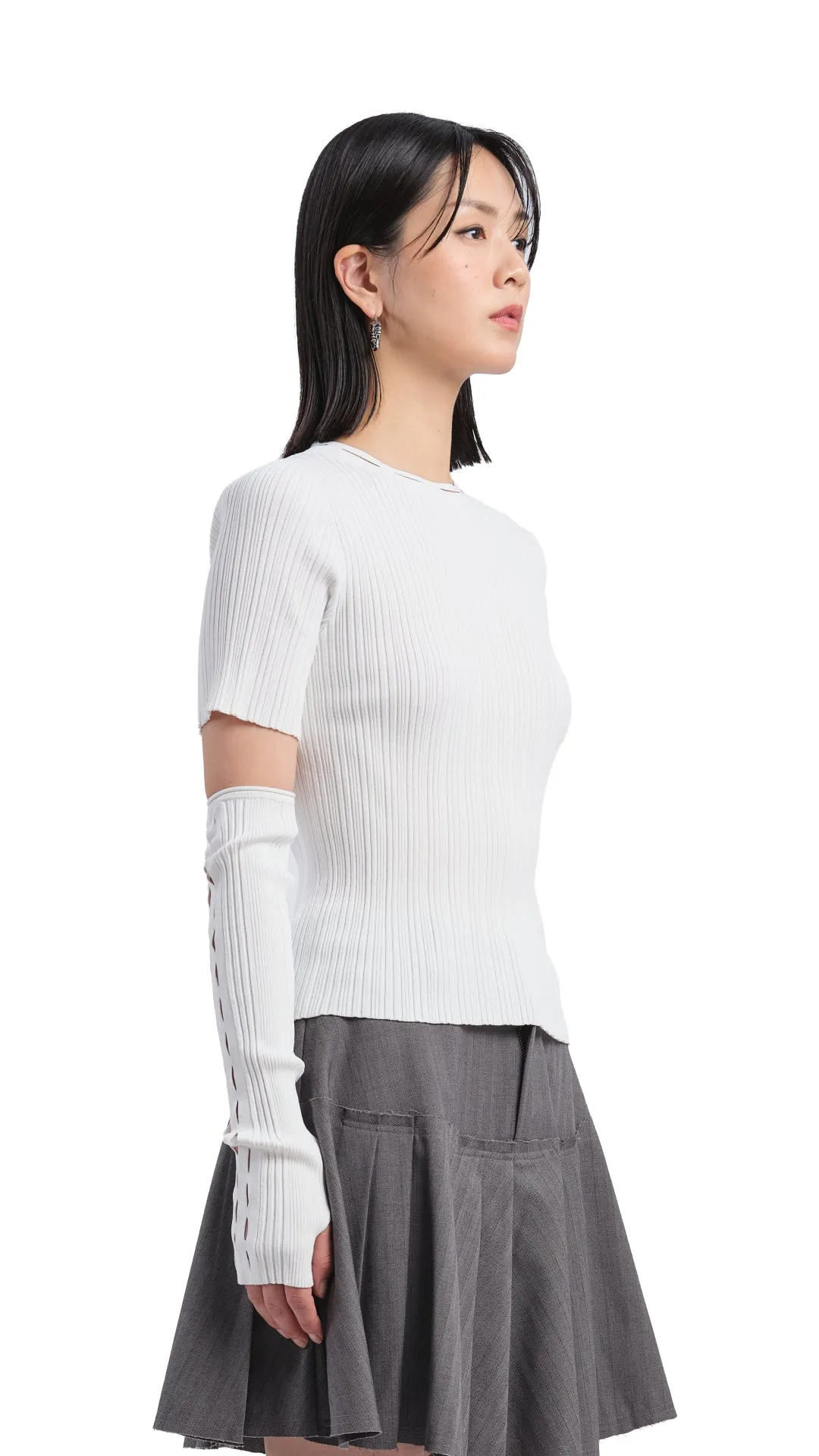 Sweater With Detachable Hand Warmer sold by INITIAL Fashion product image thumbnail 3