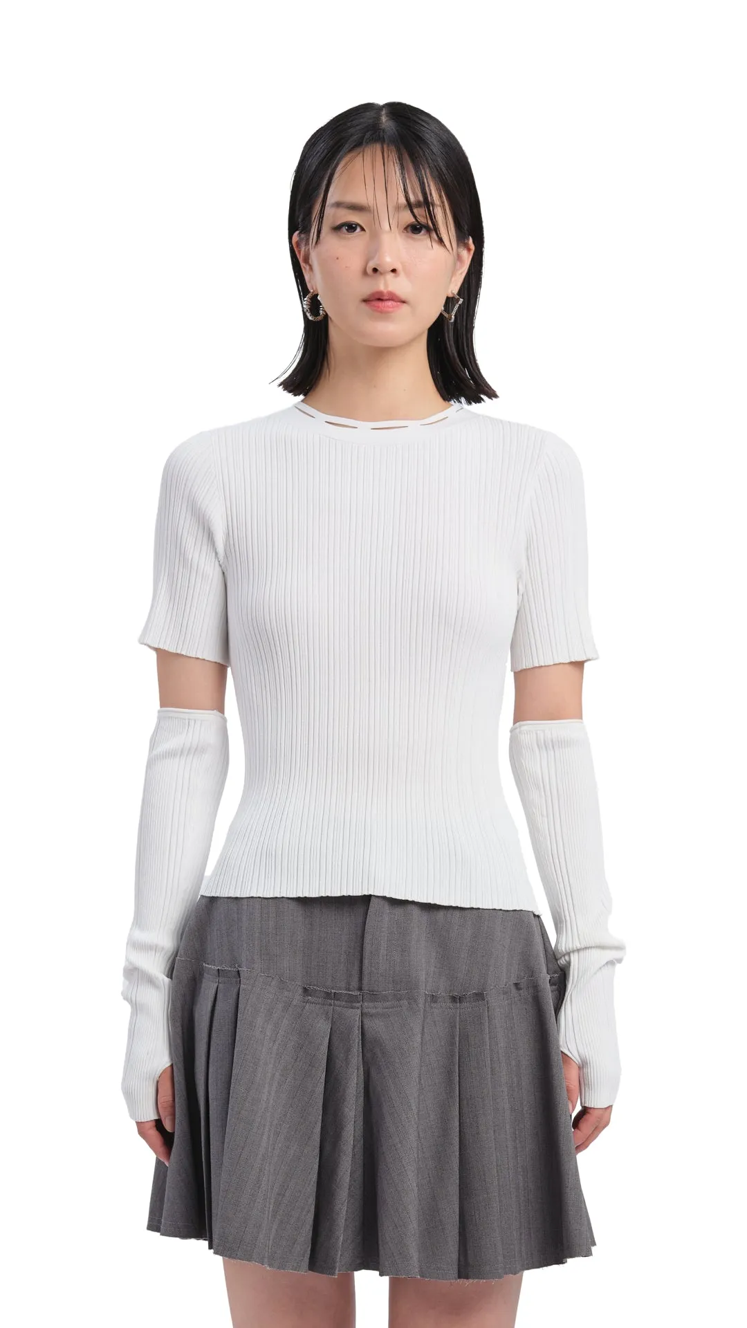 Sweater With Detachable Hand Warmer sold by INITIAL Fashion