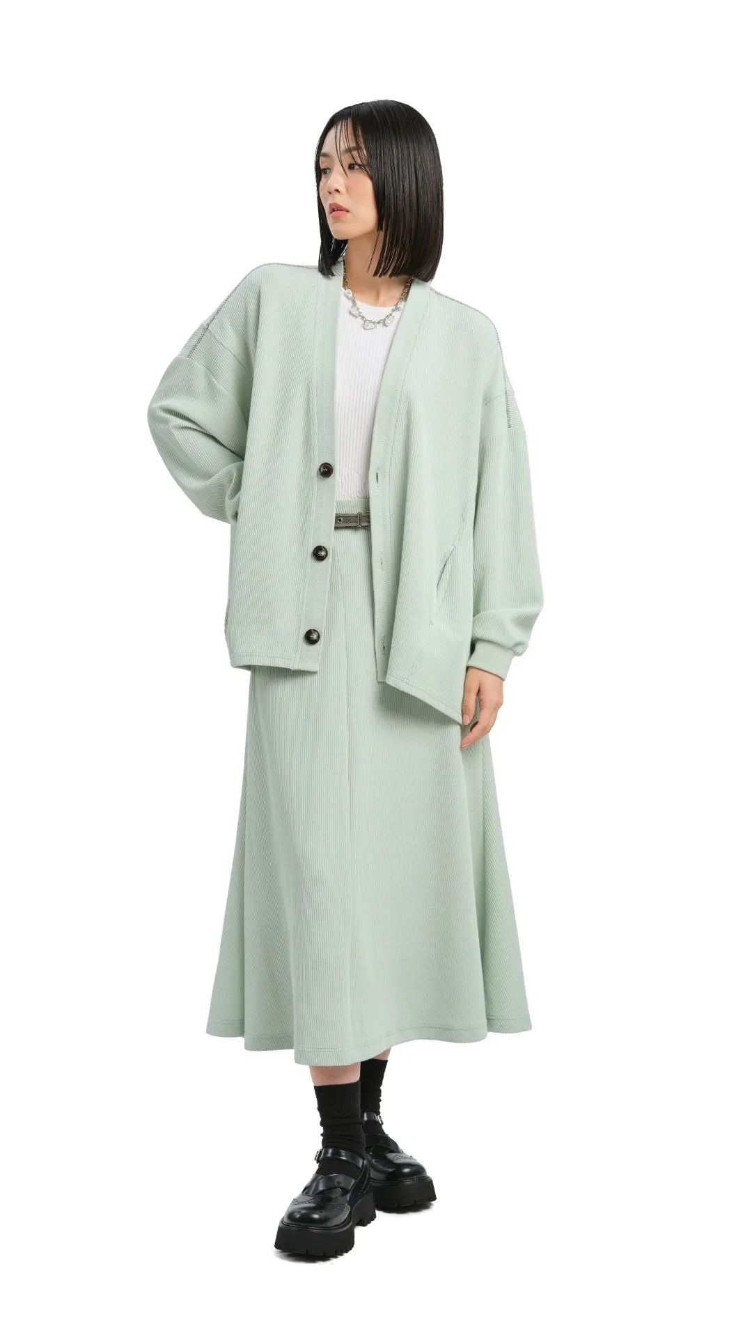 Jersey Fishtail Skirt sold by INITIAL Fashion product image thumbnail 4