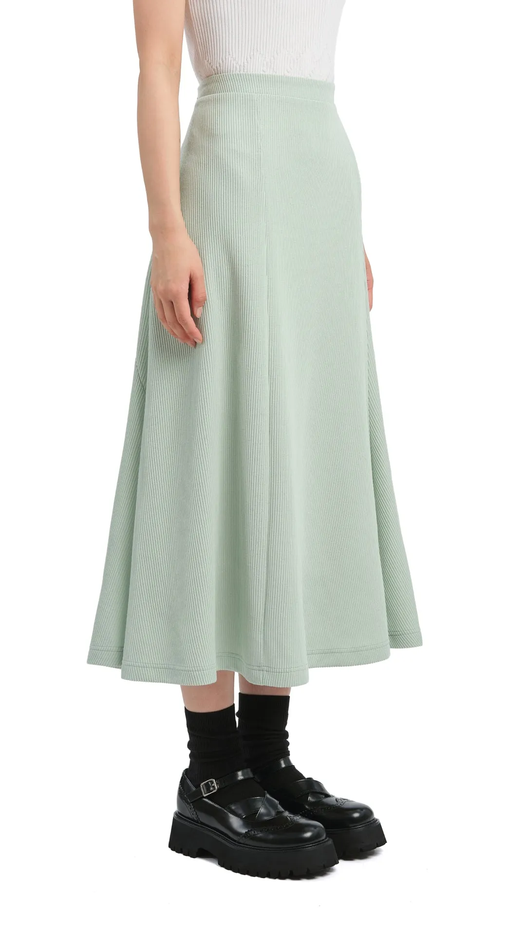 Jersey Fishtail Skirt sold by INITIAL Fashion product image thumbnail 2