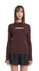 Acetate Sheer Cut Out Sweater sold by INITIAL Fashion