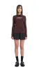 Acetate Sheer Cut Out Sweater sold by INITIAL Fashion