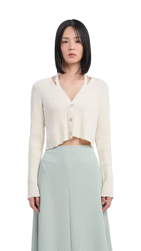 Cutout Cardigan sold by INITIAL Fashion