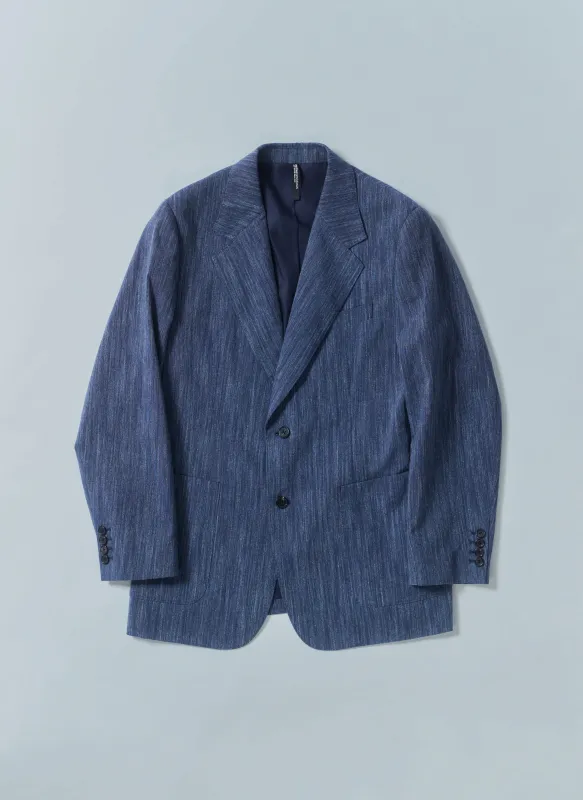 Marzotto Cotton Wool Construction Blazer made by INITIAL Fashion