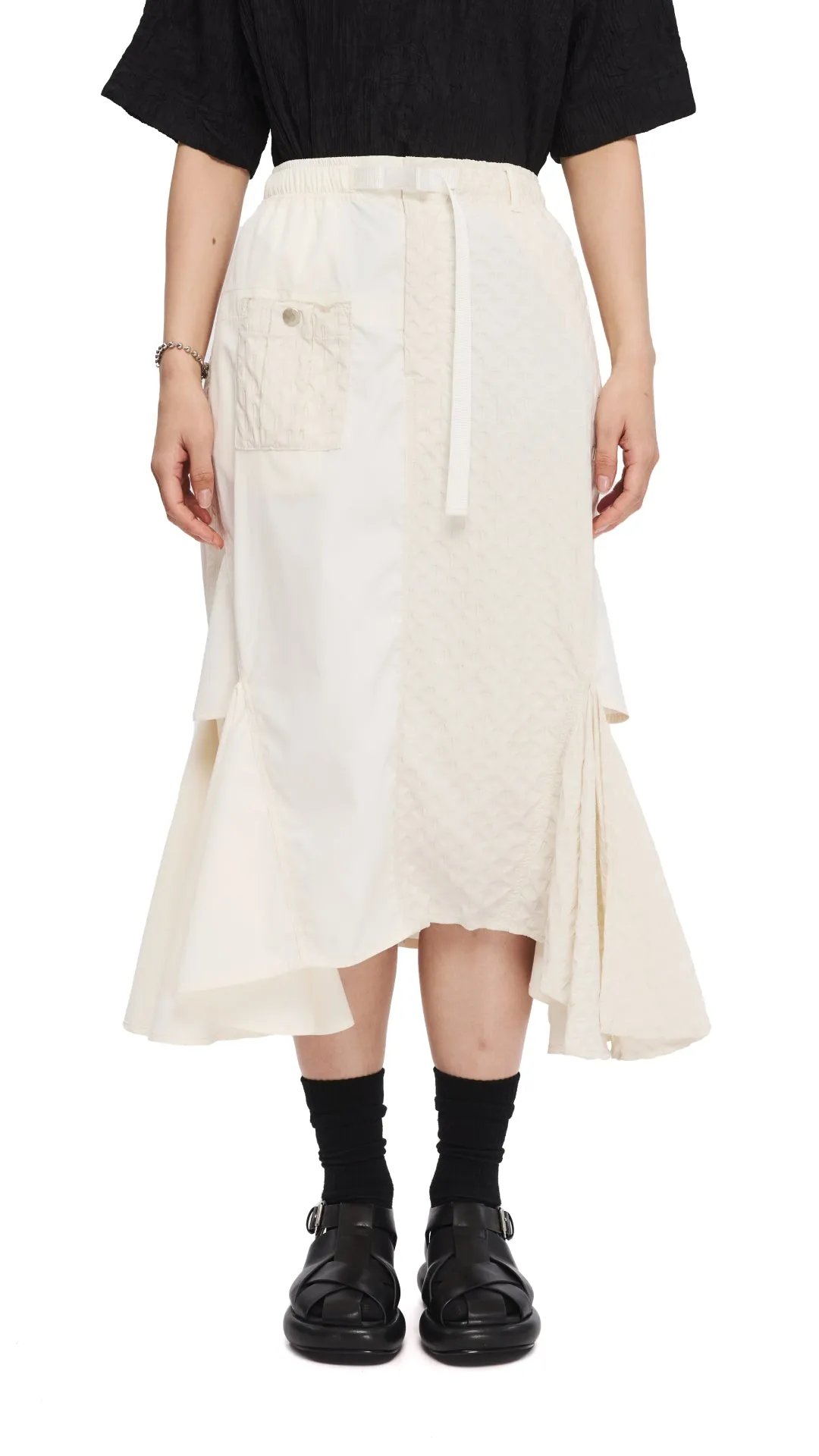 Military Fishtail Skirt sold by INITIAL Fashion