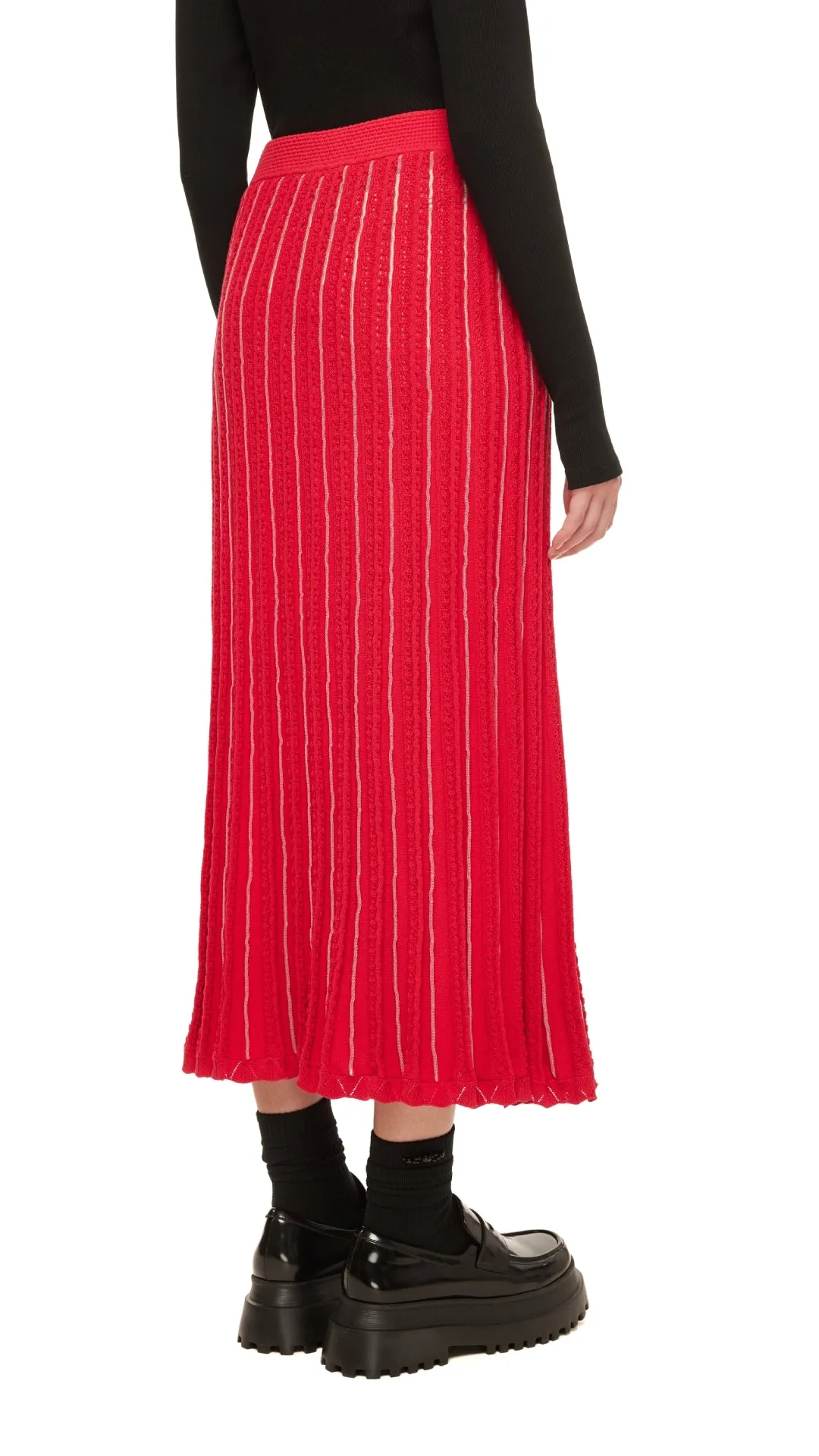 Fancy Knit Skirt sold by INITIAL Fashion product image thumbnail 3