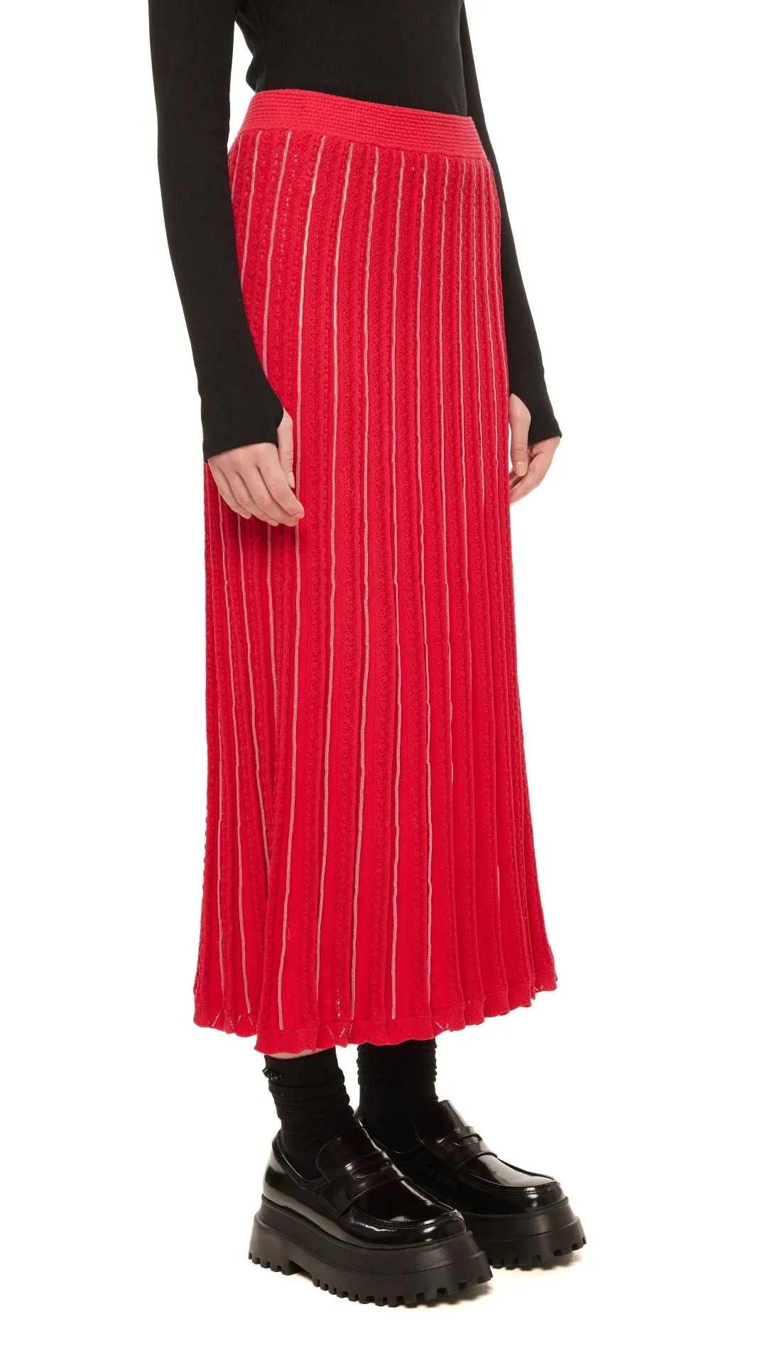 Fancy Knit Skirt sold by INITIAL Fashion product image thumbnail 2