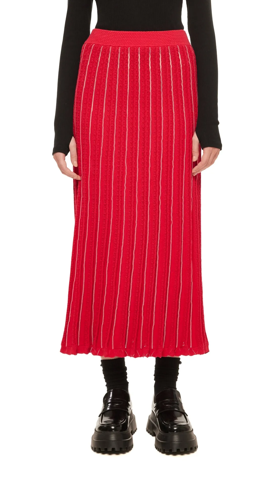 Fancy Knit Skirt sold by INITIAL Fashion