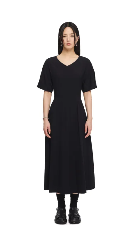 Back Ribbon Maxi Dress sold by INITIAL Fashion