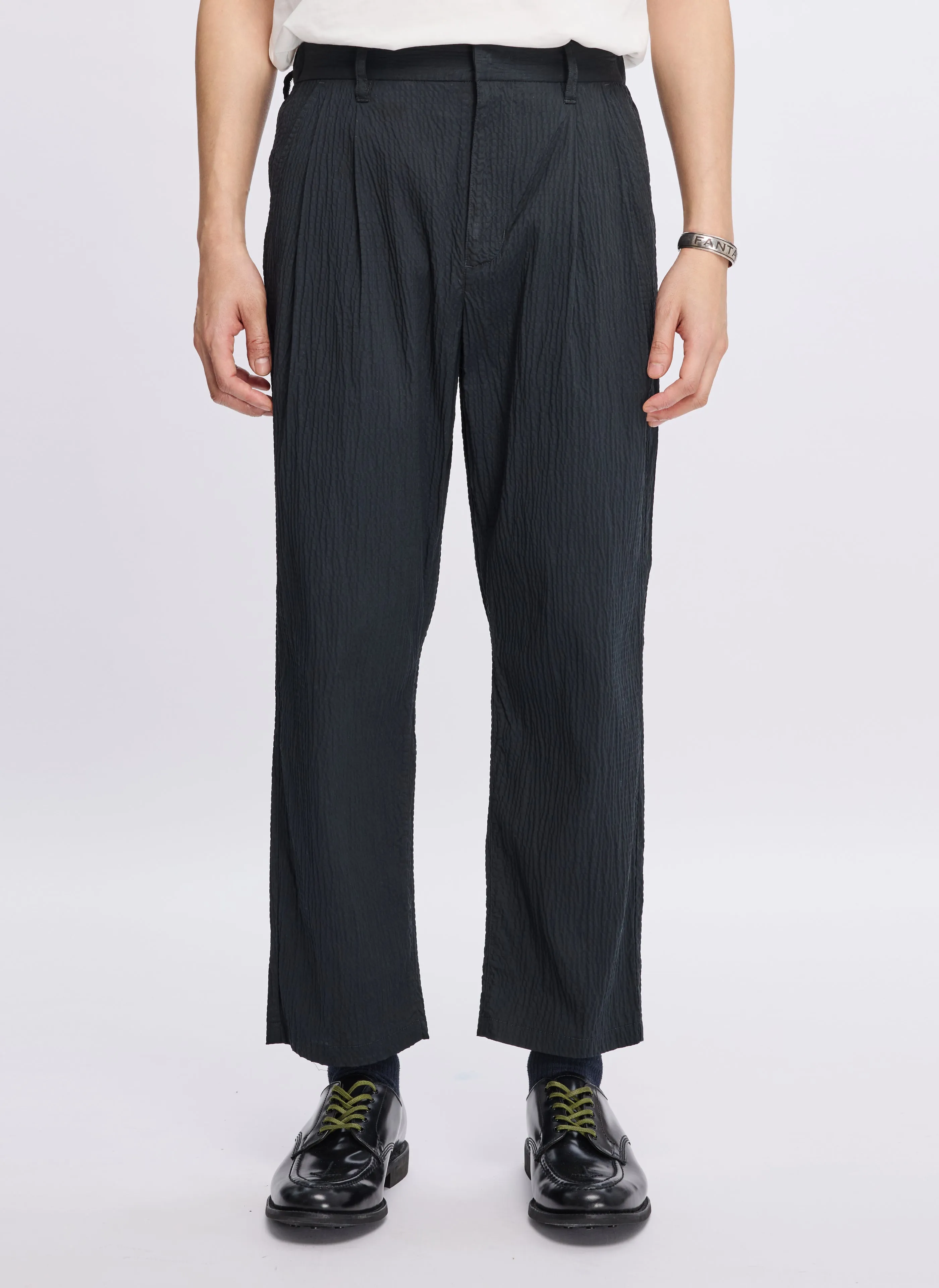 Indigo Cotton Linen Pants sold by INITIAL Fashion product image thumbnail 2