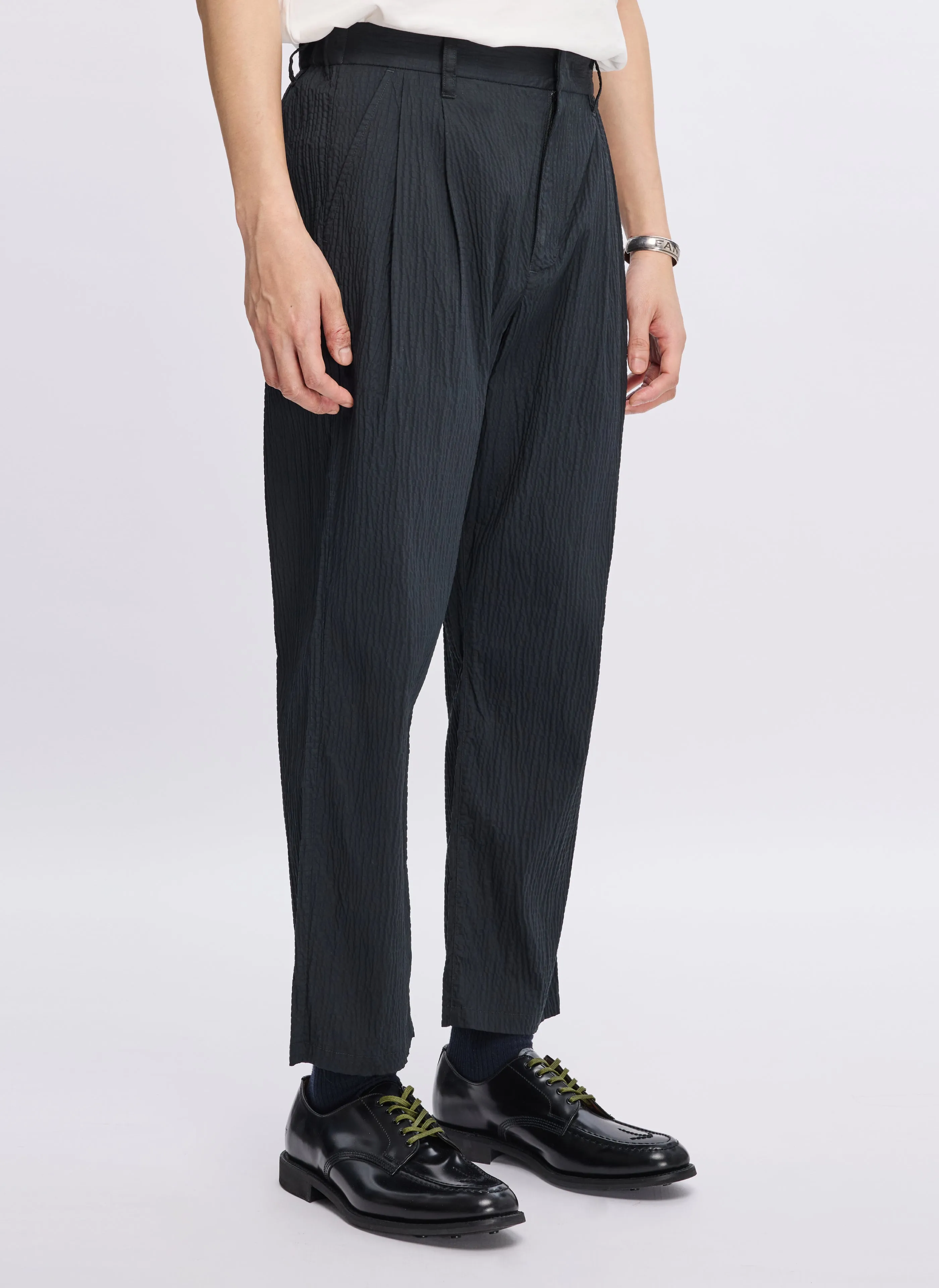 Indigo Cotton Linen Pants sold by INITIAL Fashion product image thumbnail 3