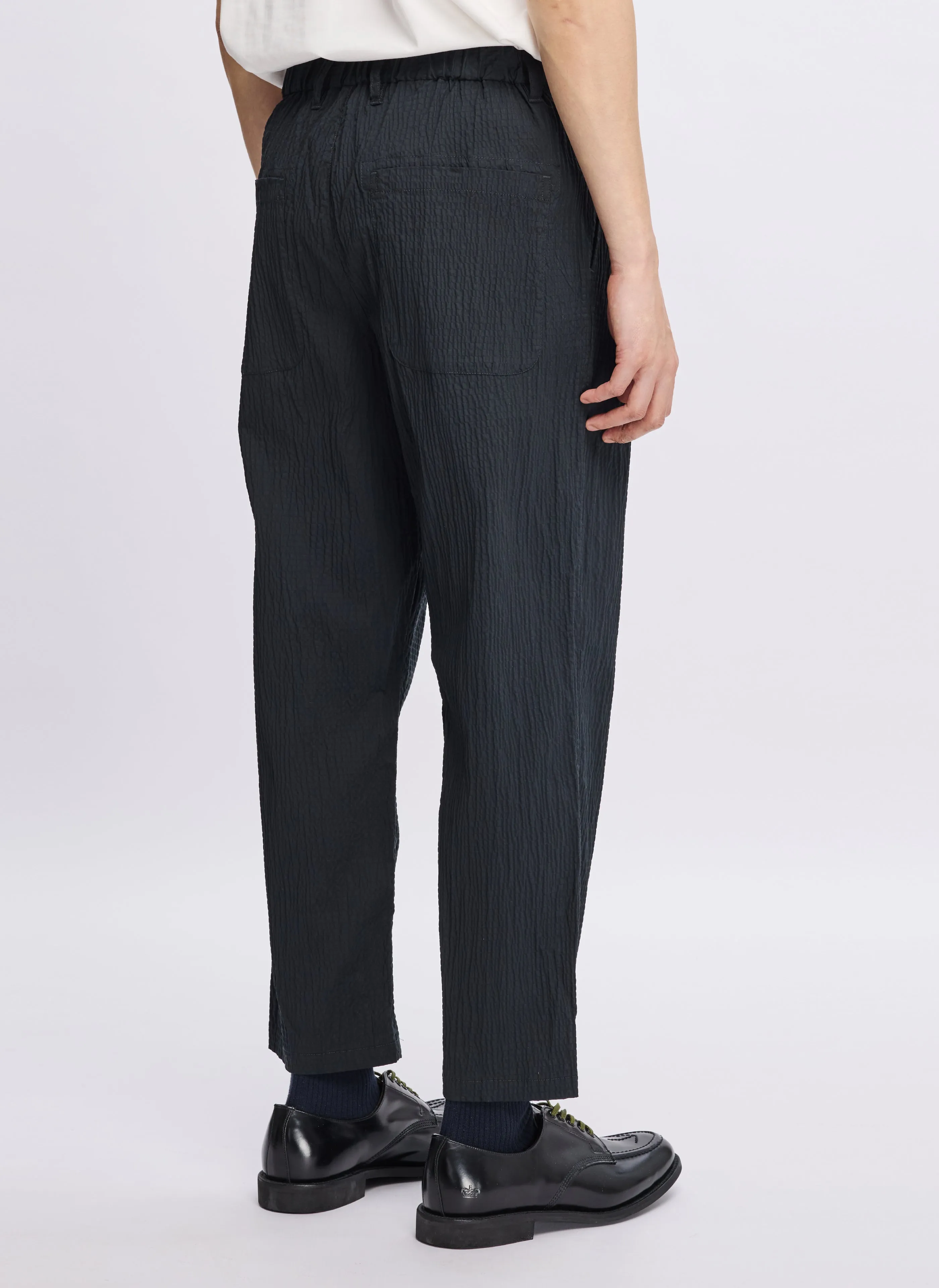 Indigo Cotton Linen Pants sold by INITIAL Fashion product image thumbnail 4
