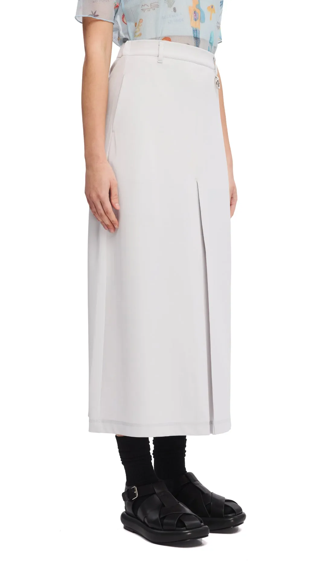 Pleated Midi Skirt sold by INITIAL Fashion product image thumbnail 2
