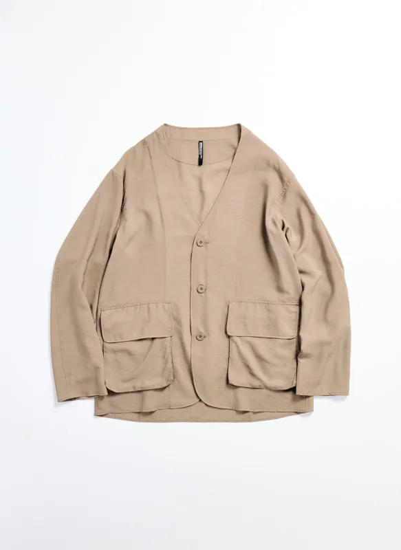 Lenzing Ecovero Air Collarless Blazer sold by INITIAL Fashion