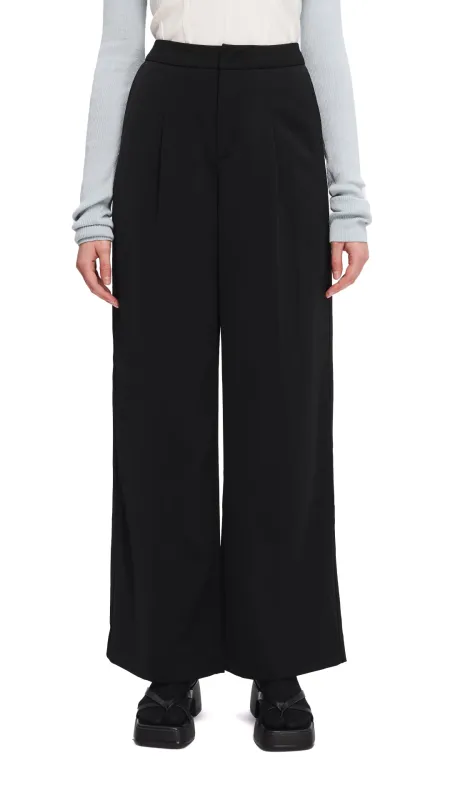 Wide-leg Capri Pants sold by INITIAL Fashion