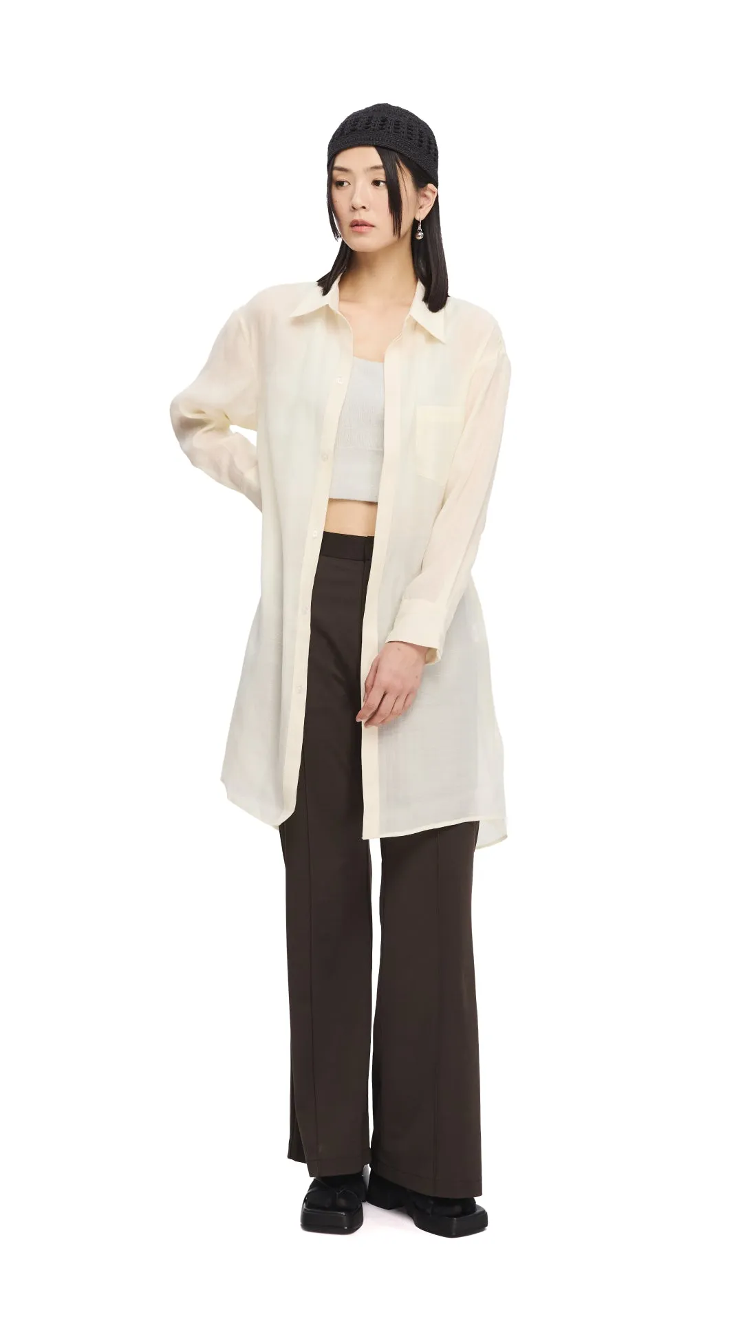 Bell-Bottom Pants sold by INITIAL Fashion product image thumbnail 4