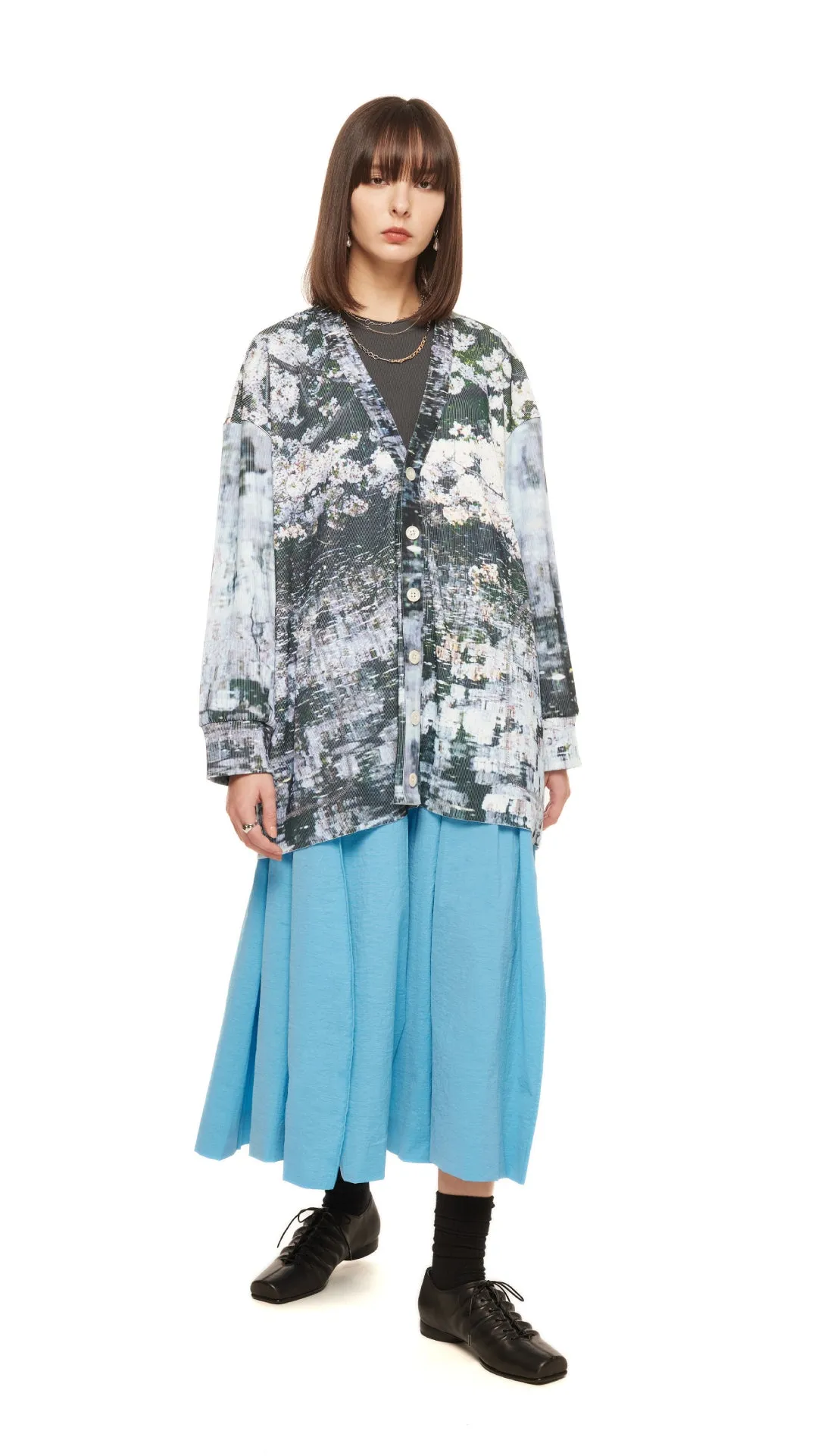 Square-Toe Lace-Up Ballet Shoes sold by INITIAL Fashion product image thumbnail 4