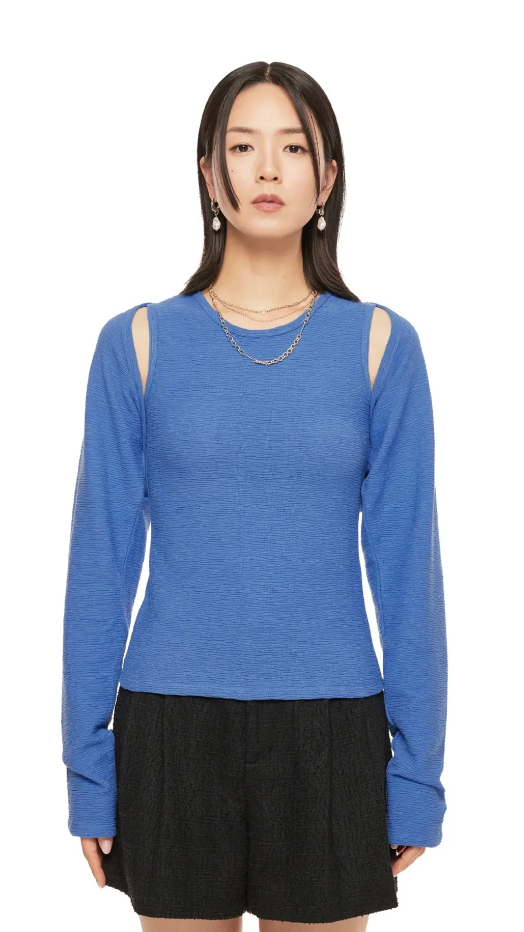 2 In 1 Slim Top sold by INITIAL Fashion