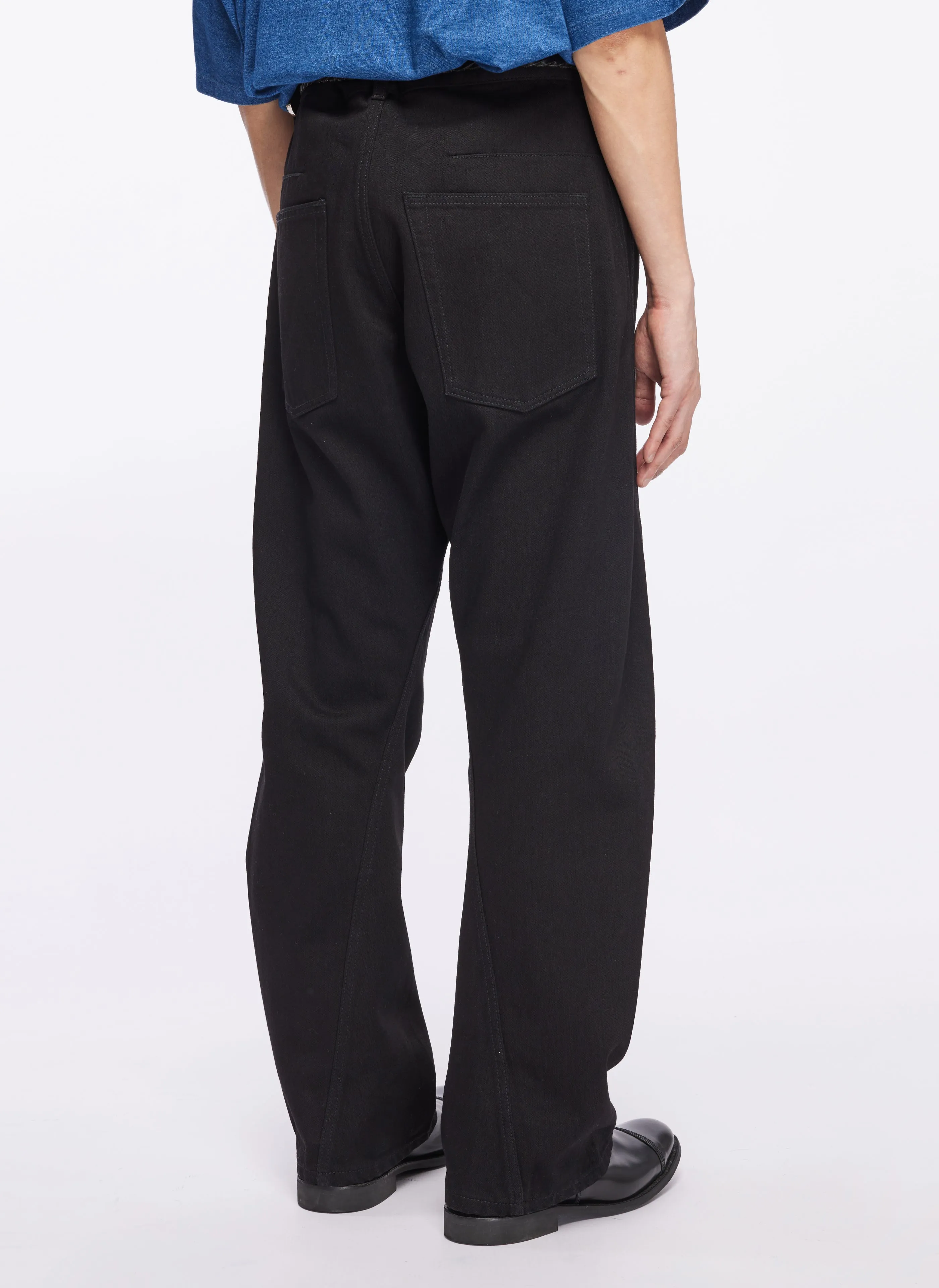 13oz Cotton Polyester Denim 3D Cut Jeans sold by INITIAL Fashion product image thumbnail 4