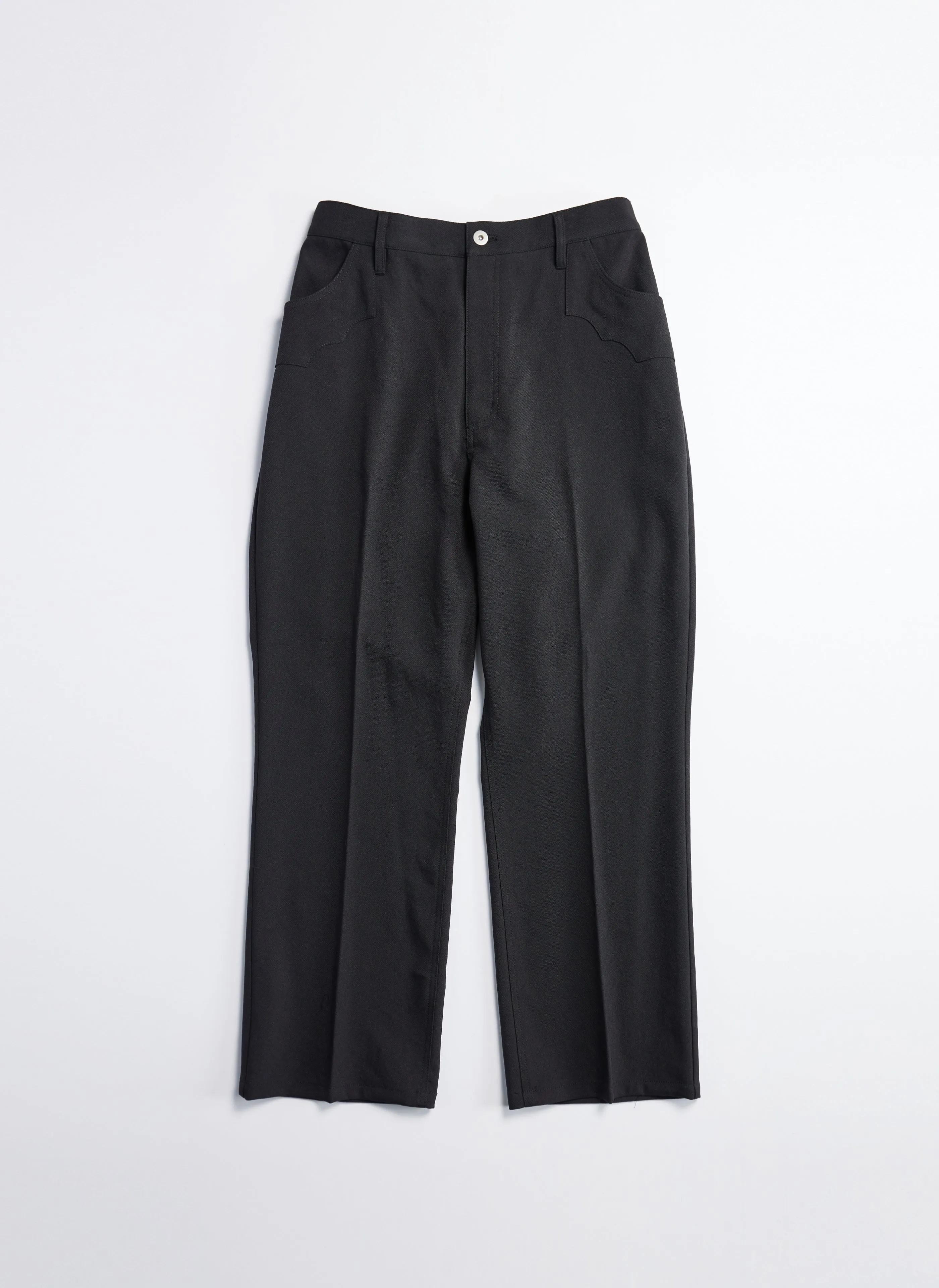 Wool Like Polyester Boot Cut Flare Pants sold by INITIAL Fashion
