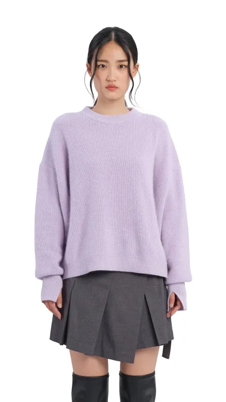 Fox-Mix Cardigan Sweater sold by INITIAL Fashion