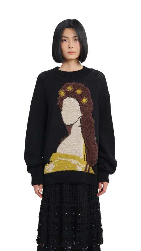 Queen Sisi Portrait Sweater sold by INITIAL Fashion