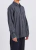 Polyester Stripe Classic Shirt sold by INITIAL Fashion