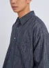 Polyester Stripe Classic Shirt sold by INITIAL Fashion