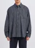 Polyester Stripe Classic Shirt sold by INITIAL Fashion