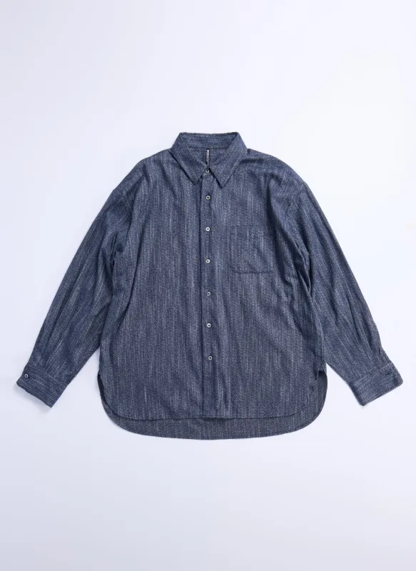 Polyester Stripe Classic Shirt sold by INITIAL Fashion