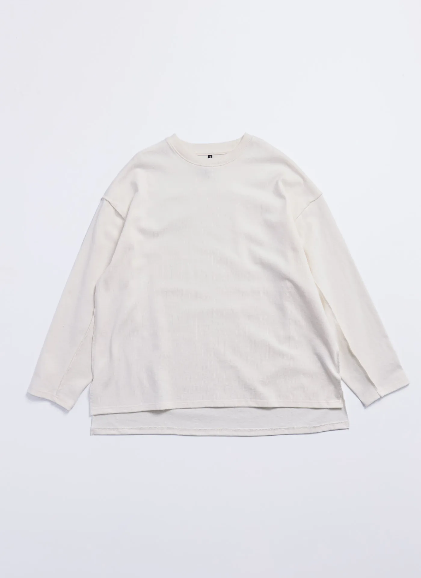 Heavy Cotton Jersey Raw Edge Top sold by INITIAL Fashion