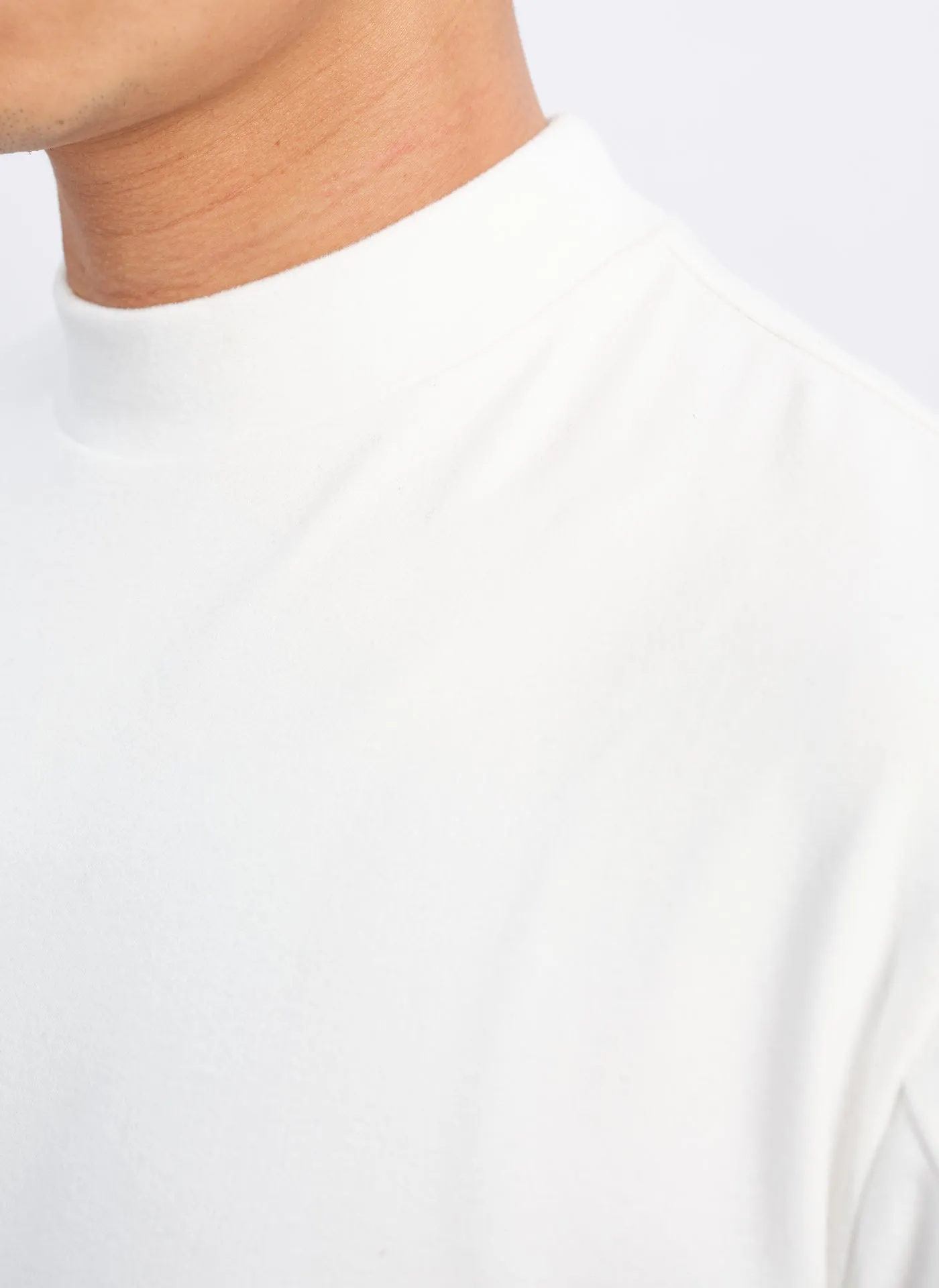 Polyester Velvet Fleece Mock Neck Top sold by INITIAL Fashion product image thumbnail 5