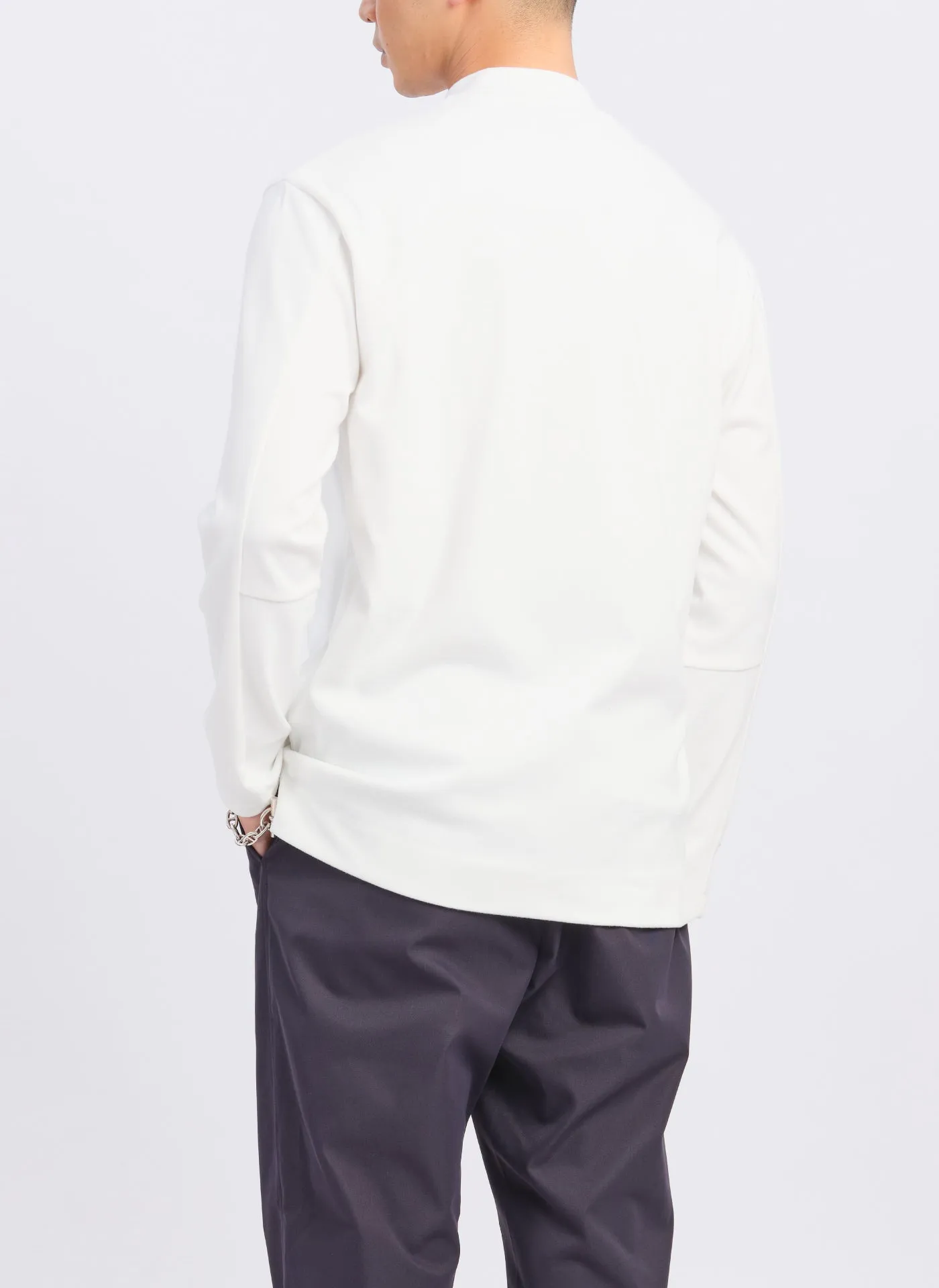 Polyester Velvet Fleece Mock Neck Top sold by INITIAL Fashion product image thumbnail 4