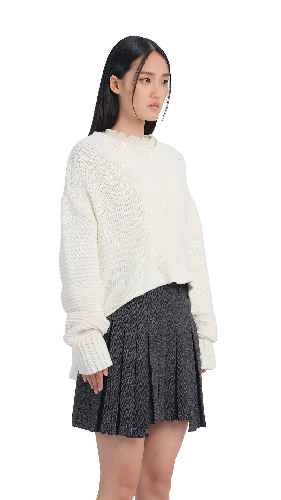 Patchwork Sweater sold by INITIAL Fashion product image thumbnail 2