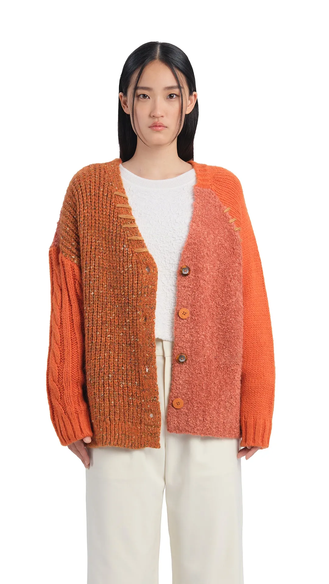 Patchwork Cardigan sold by INITIAL Fashion