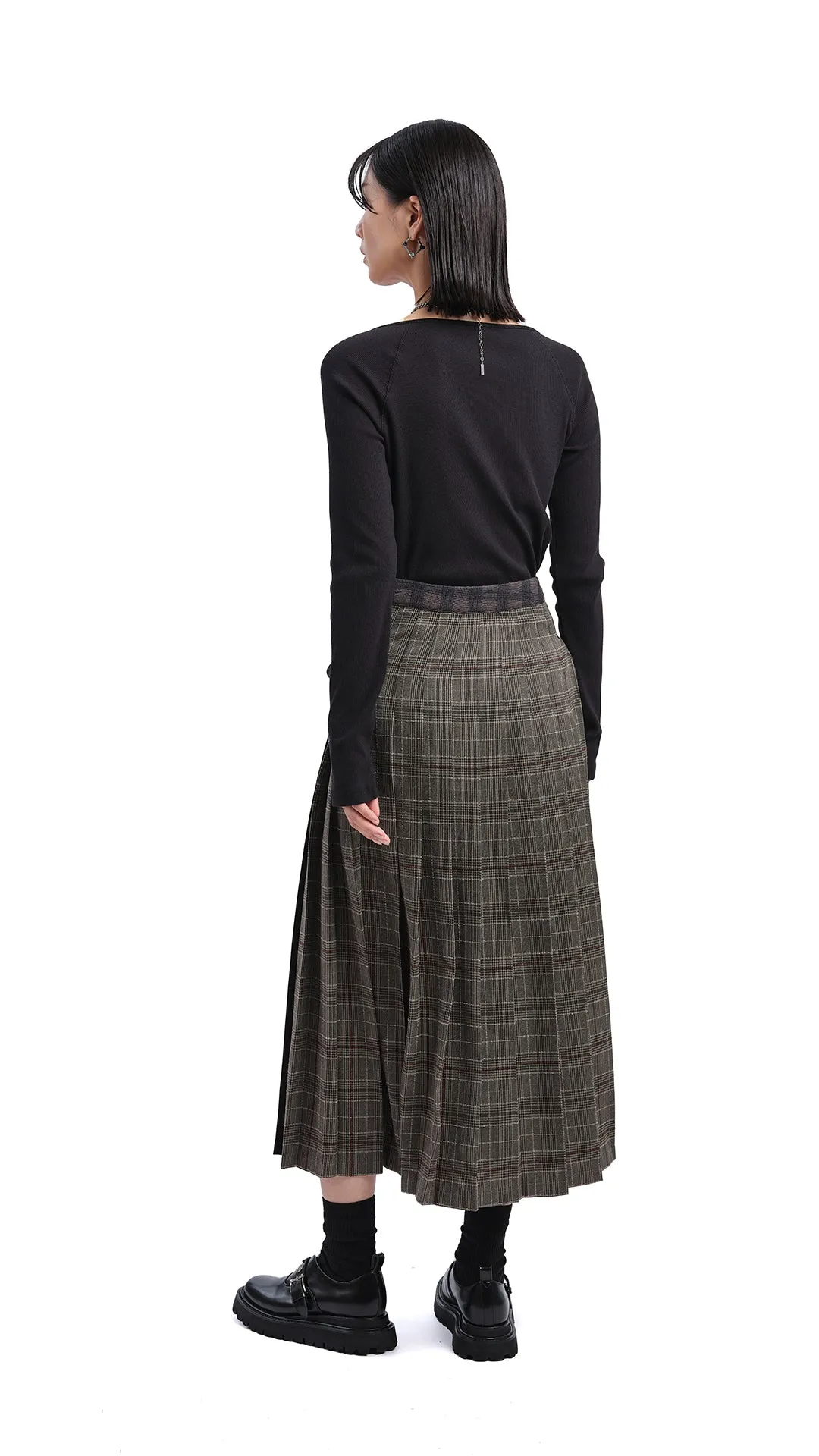 Long Sleeve Bridge-Neck Top sold by INITIAL Fashion product image thumbnail 5