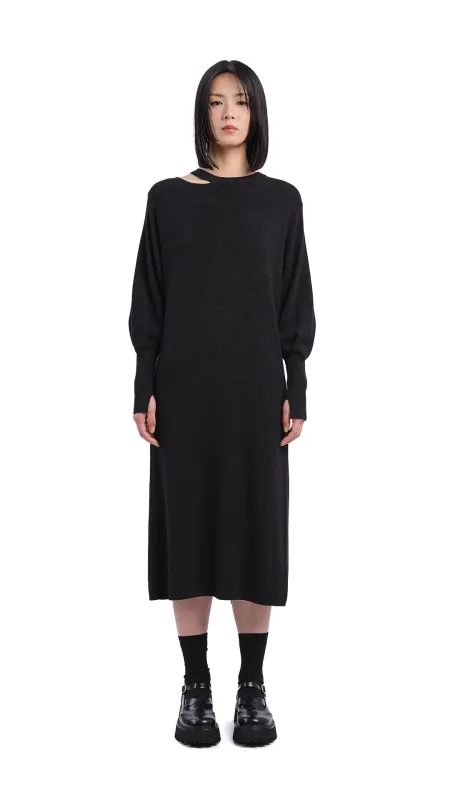 Biella Wool Knit Dress sold by INITIAL Fashion