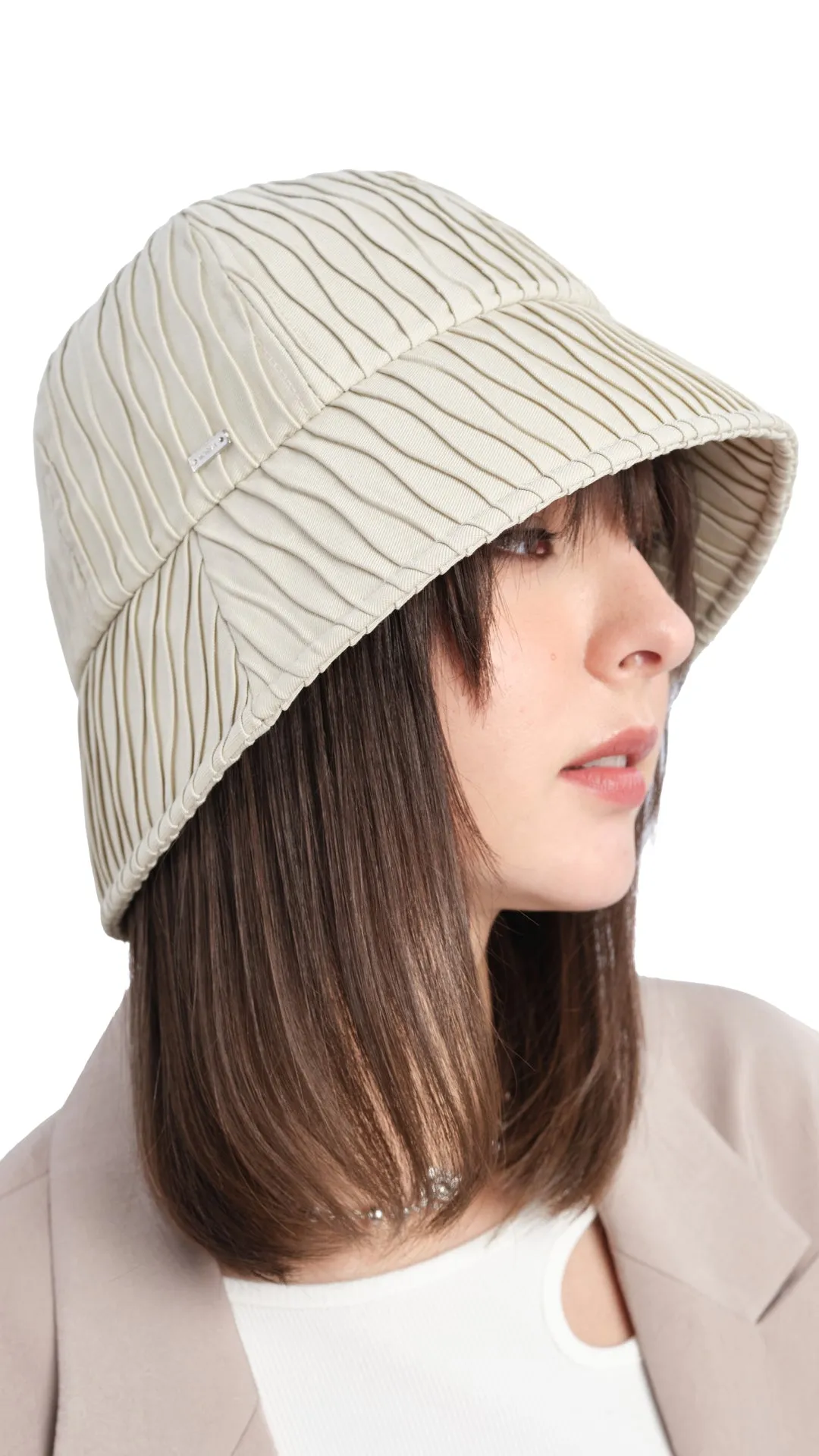 Wrinkled Beauty Tulip Hat sold by INITIAL Fashion product image thumbnail 3