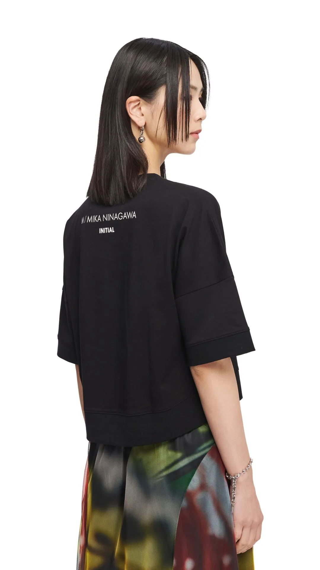Mika Ninagawa Graphic Crop Tee sold by INITIAL Fashion product image thumbnail 3