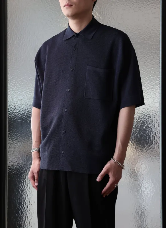 Polyester Business Knitted Shirt sold by INITIAL Fashion